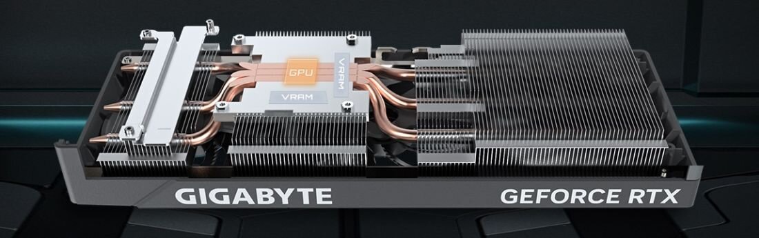 Karta graficzna GIGABYTE GeForce RTX 4060 Ti Eagle 8GB  - Komora parowa 