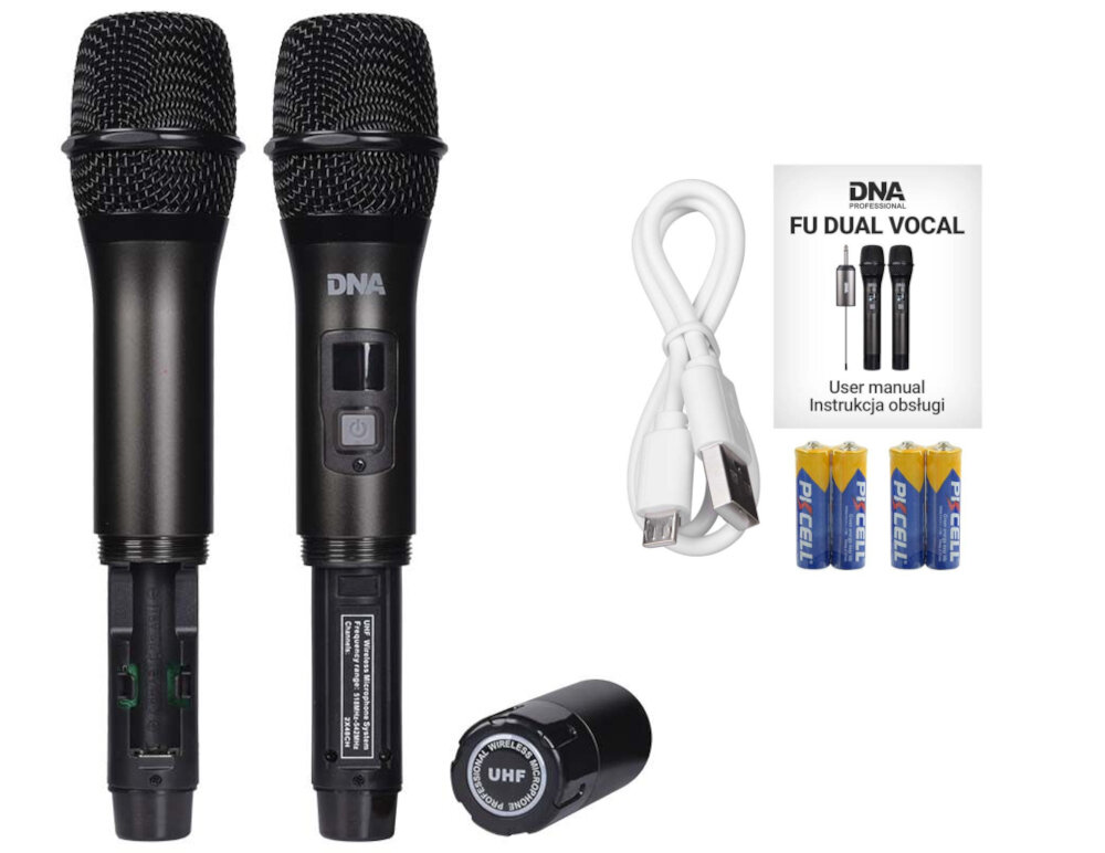Mikrofon DNA FU Dual Vocal zestaw