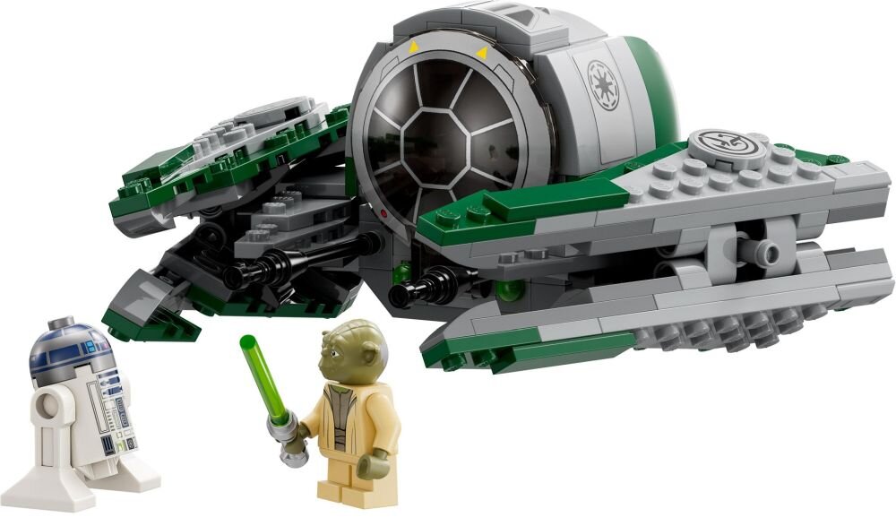 LEGO Star Wars Jedi Starfighter Yody 75360   klocki elementy zabawa łączenie figurki akcesoria figurka zestaw 