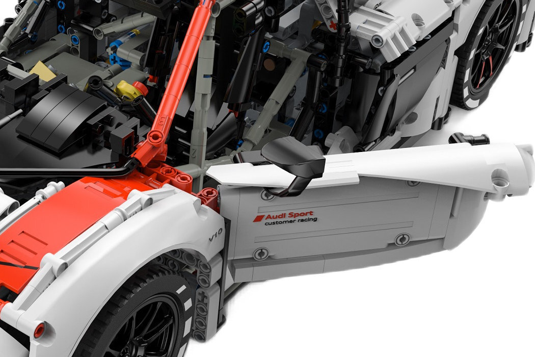 Samochód zdalnie sterowany RASTAR Audi R8 GT3 zabawa wyścigi powierzchnia materiał zasilanie