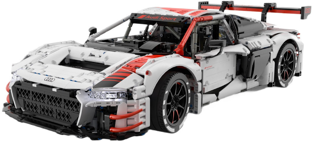 Samochód zdalnie sterowany RASTAR Audi R8 GT3 zabawa wyścigi powierzchnia materiał zasilanie
