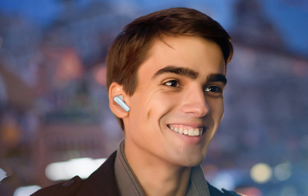 Sluchawki TWS EarFun Air Pro 3 rozmowy redukcja szum mikrofony