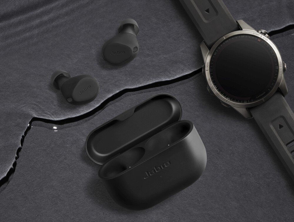 Słuchawki dokanałowe JABRA Elite 8 Active design komfort lekkość dźwięk jakość wrażenia słuchowe ergonomia lekkość sport aktywność podróże czas pracy działanie akumulator