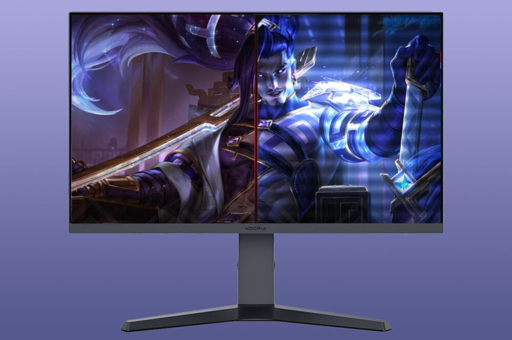 Monitor KOORUI 27E3QK 27 2560x1440px IPS 240Hz 1 ms wzrok ochrona migotanie niebieskie światło filtr