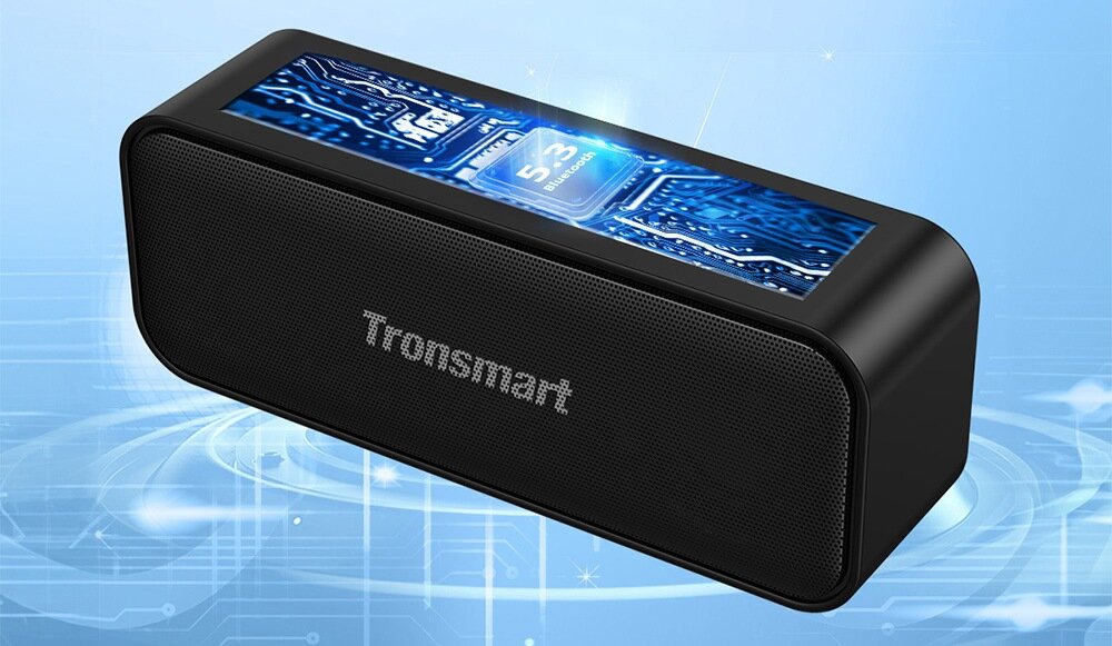 Głośnik mobilny TRONSMART T2 Mini 2023 Czarny zasięg bluetooth slot karta port aux