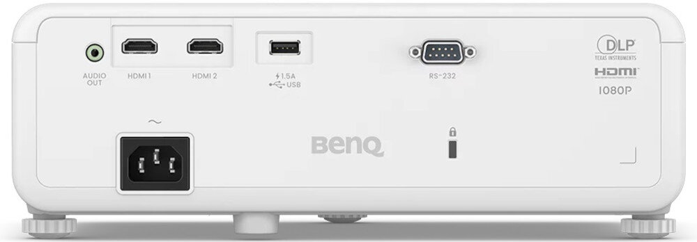 Projektor BENQ LH550 porty złącza podłączenie zestaw akcesoria
