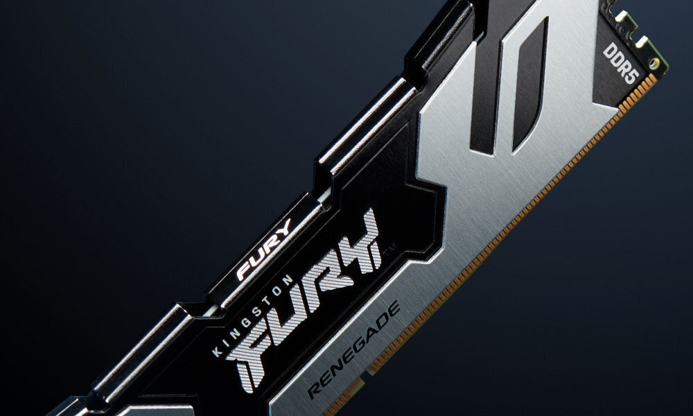 Pamięć RAM KINGSTON Fury Renegade RGB DDR5 podwojeniu liczby banków i długości pakietu 32-bitowym