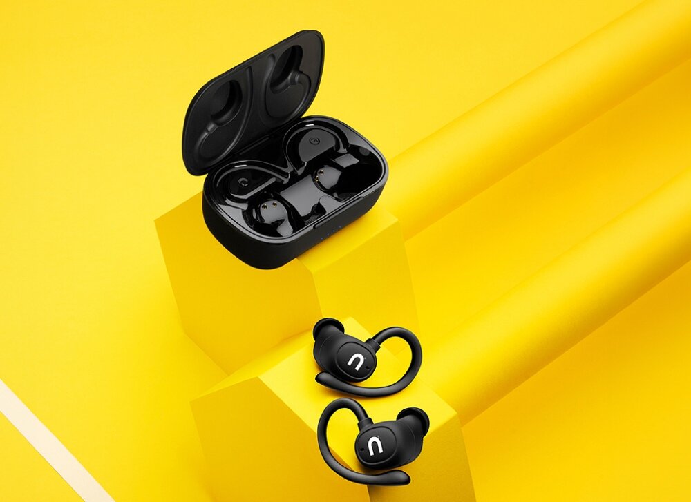 Słuchawki dokanałowe NICEBOY Hive Airsport 3 design komfort lekkość dźwięk jakość wrażenia słuchowe ergonomia lekkość sport aktywność podróże czas pracy działanie akumulator