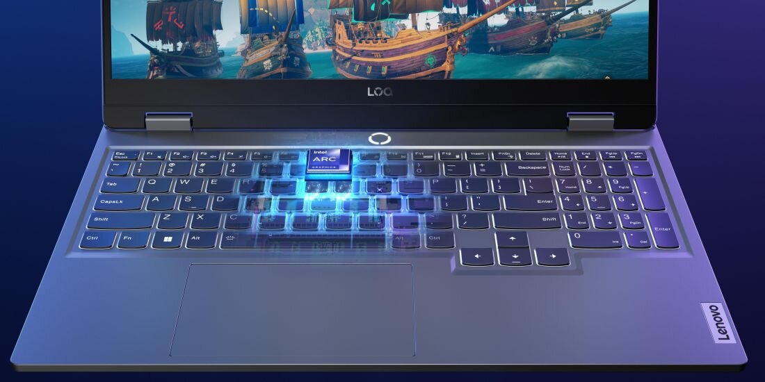Laptop LENOVO LOQ 15IAX9I - Intel Arc 5 Graphics A530M