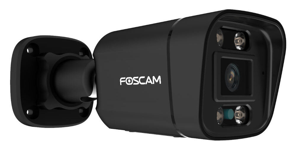 Kamera FOSCAM V5EP Czarna reflektor, syrena, 100 db