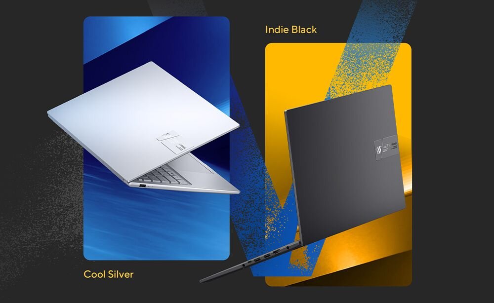 Laptop ASUS VivoBook 16X K3604VA - Wyrazisty design Indie Black i Cool Silver 