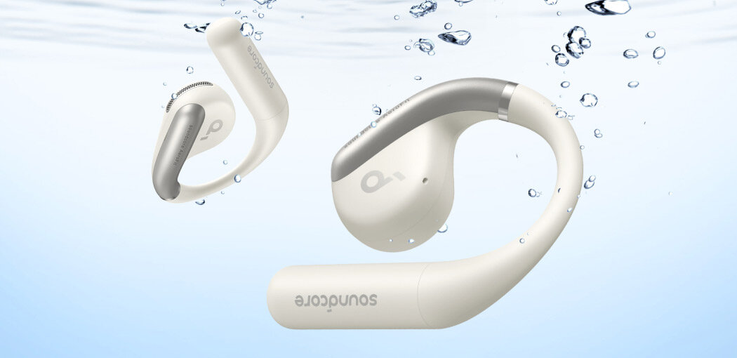 Słuchawki powietrzne SOUNDCORE Aerofit Open-Ear wilgoc pot jakosc konstrukcja