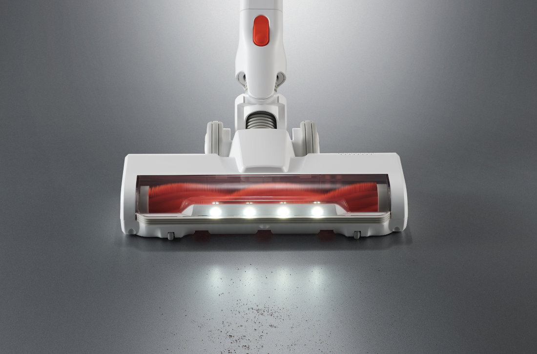 Odkurzacz XIAOMI Vacuum Cleaner G20 Lite Technologia białego światła jasne światła LED obszar zabrudzenia