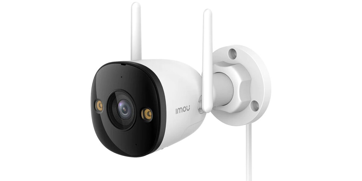 Kamera IMOU Bullet 3 3MP wysoka jakosc obrazu rozdzielczosc wideo 3MP zaawansowane kodowanie H.265 efektywne Przechowywanie danych dokladny monitoring i identyfikacja zdarzen do zastosowan domowych i komercyjnych