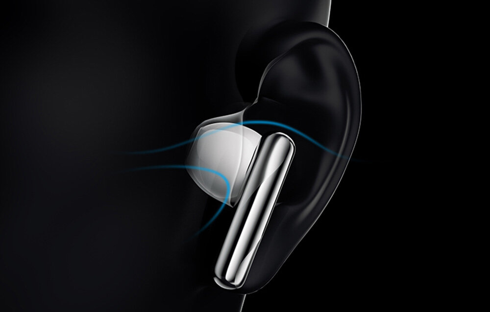 Słuchawki douszne QCY T21 praktyczne panele dotykowe kamera obsluga polaczenia muzyka