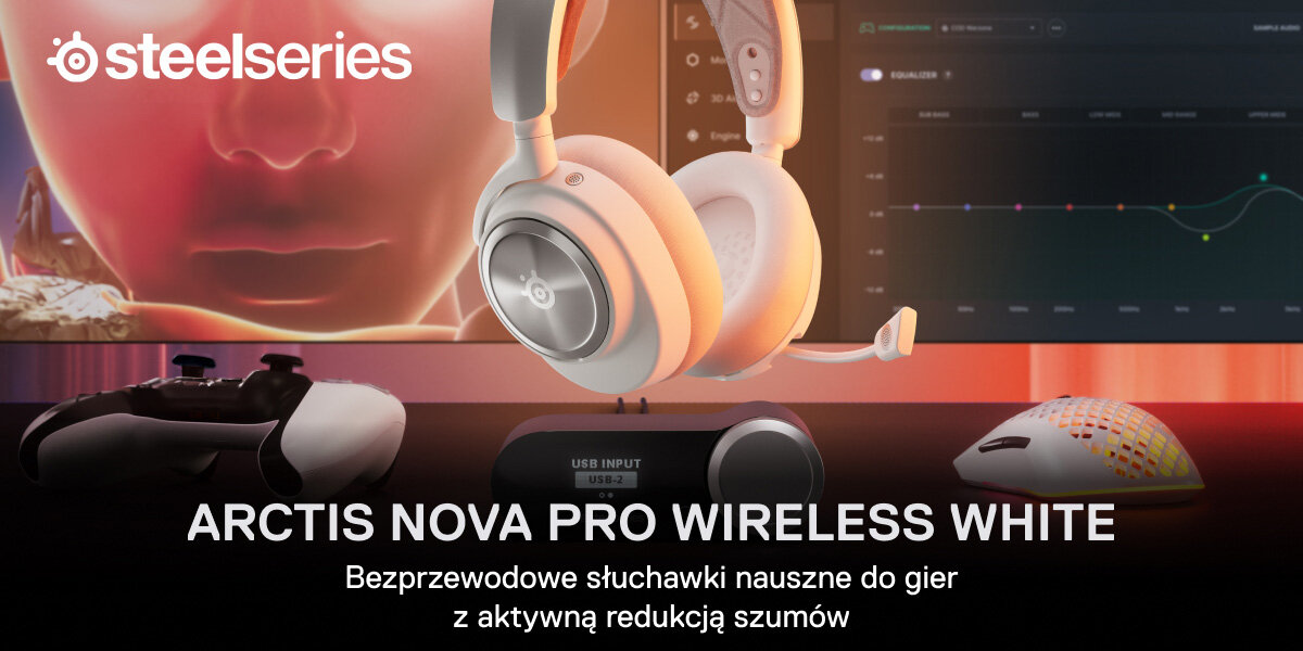 Słuchawki STEELSERIES Arctis Nova Pro Wireless 