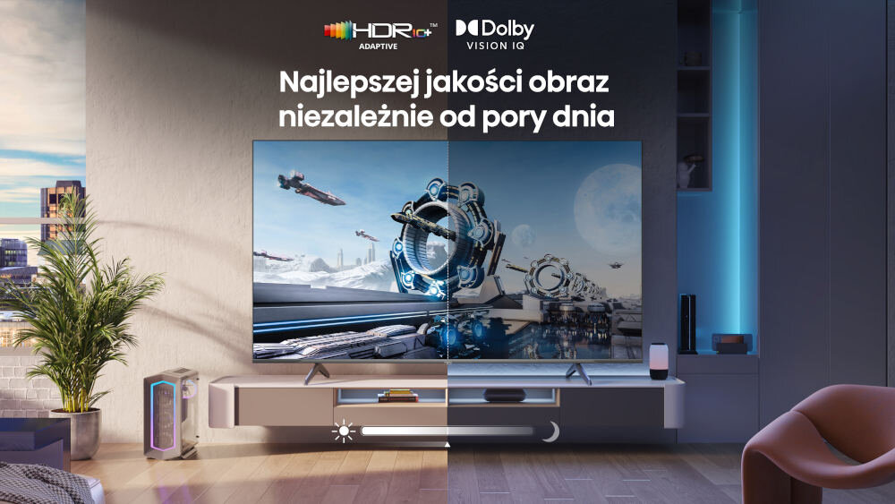 Telewizor HISENSE 85E7NQ Pro - Dolby Vision IQ