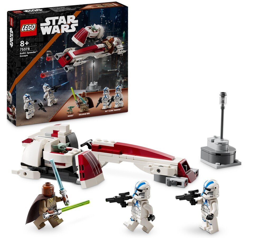 LEGO 75378 Star Wars Ucieczka na śmigaczu BARC  Zestaw 