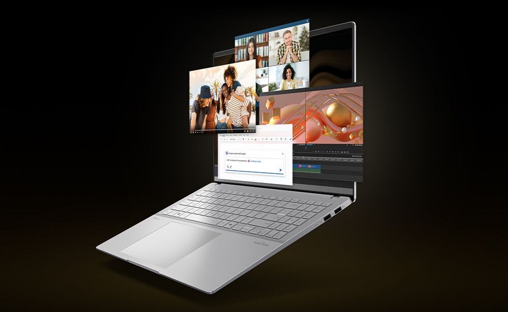 Laptop VivoBook S 15 M5506NA - AMD Ryzen 5 7535HS RAM LPDDR5 SSD AMD Radeon 660M 