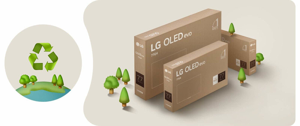 Telewizor LG 65G45LW  - ochrona środowiska