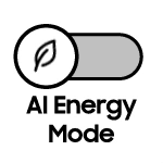 AI Energy - grafika - Samsung lodówka Combi MAX z zamrażalnikiem BRB38G705DWW