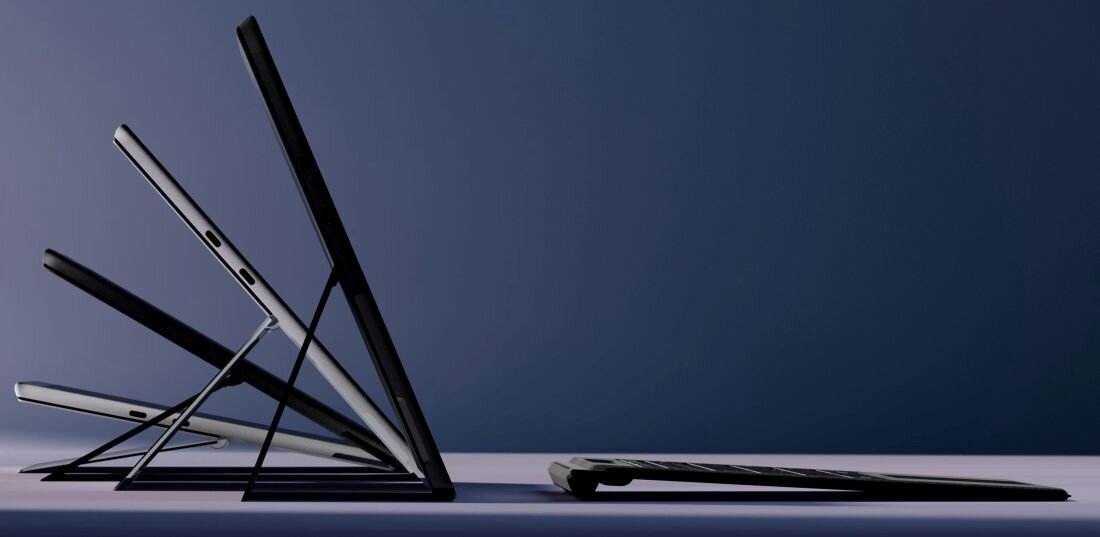 Laptop MICROSOFT Surface Pro Copilot+ PC - podpórka 