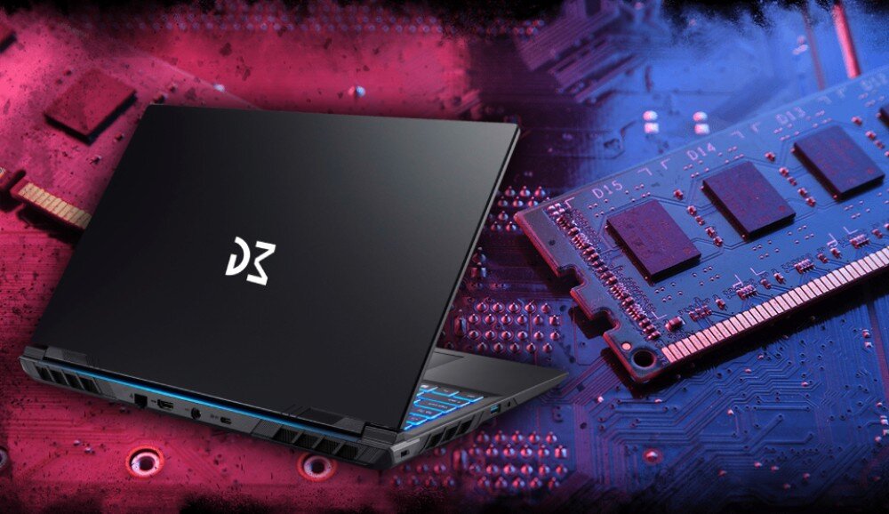 Laptop DREAMMACHINES RG4070-16PL35 16 144Hz i7-14700HX 16GB RAM 1TB SSD GeForce RTX4070 pamięć dysk pojemność szybkość