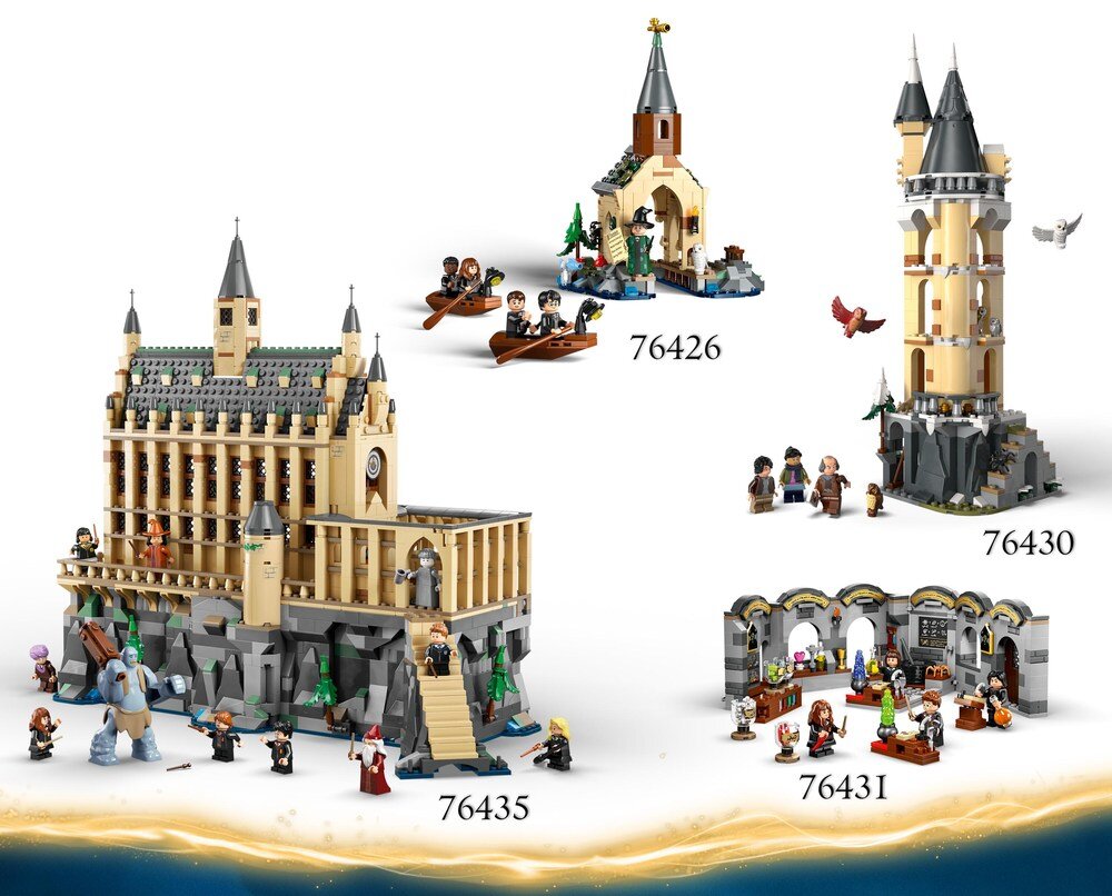 LEGO 76439 Harry Potter Sklepy Ollivandera i Madame Malkin  świat 