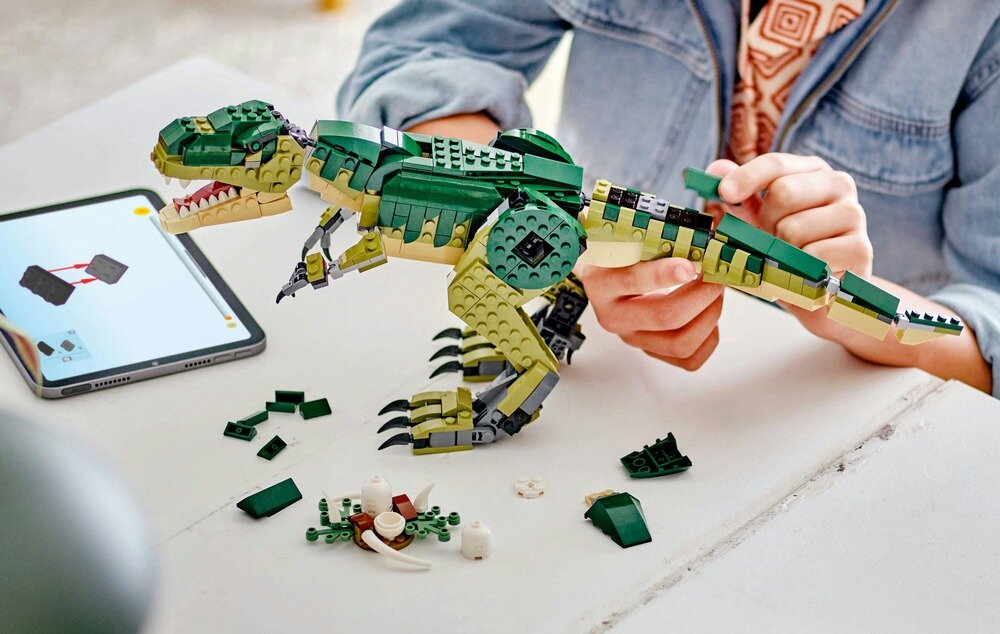 LEGO 31151 Creator Tyranozaur  umiejętności 