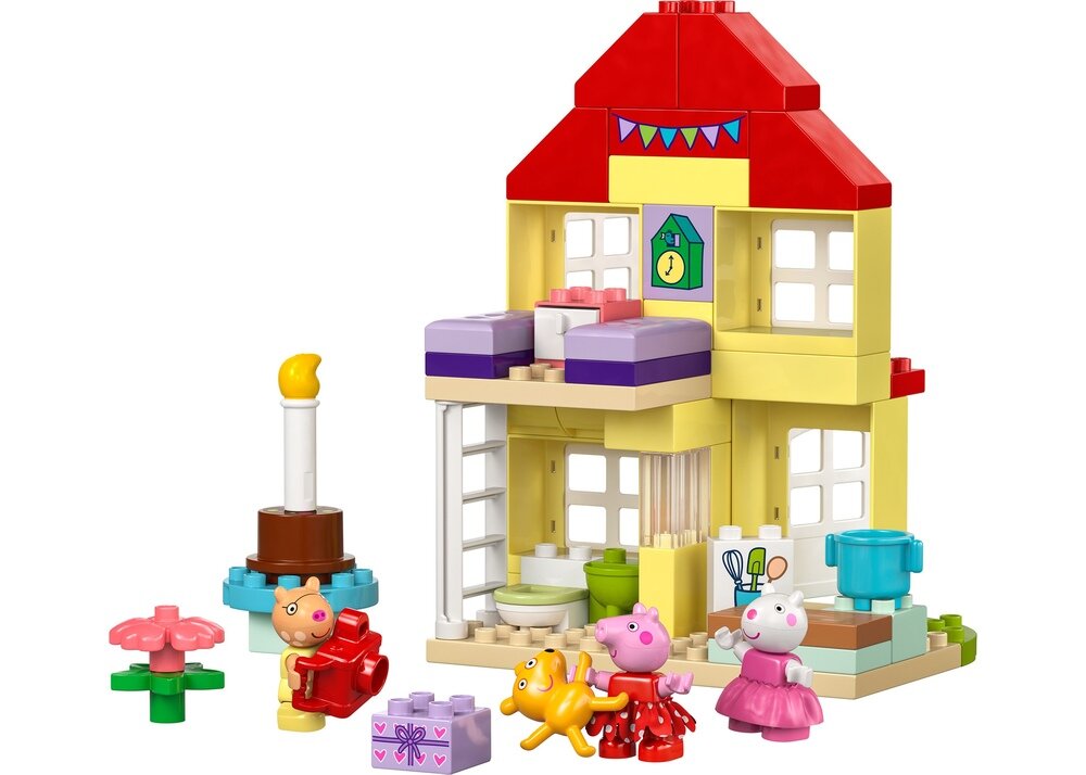 LEGO 10433 DUPLO Urodzinowy domek Peppy łazienka 