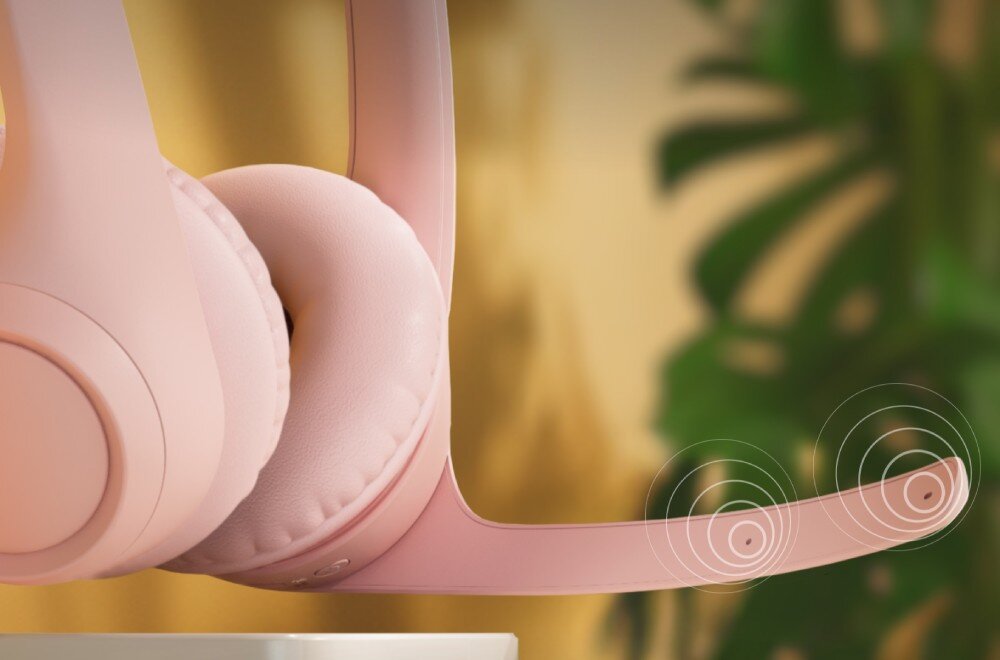 Słuchawki LOGITECH Zone 300 Różowy mikrofon redukcja szumów