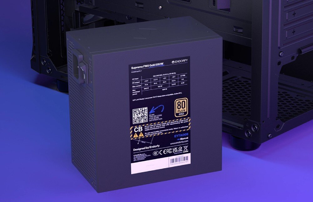 Komputer MAD DOG ENDORFY500ARGB-A05DR32 R5-7600X 32GB RAM 1TB SSD Radeon RX6750XT zasilacz moc sprawność zabezpieczenia