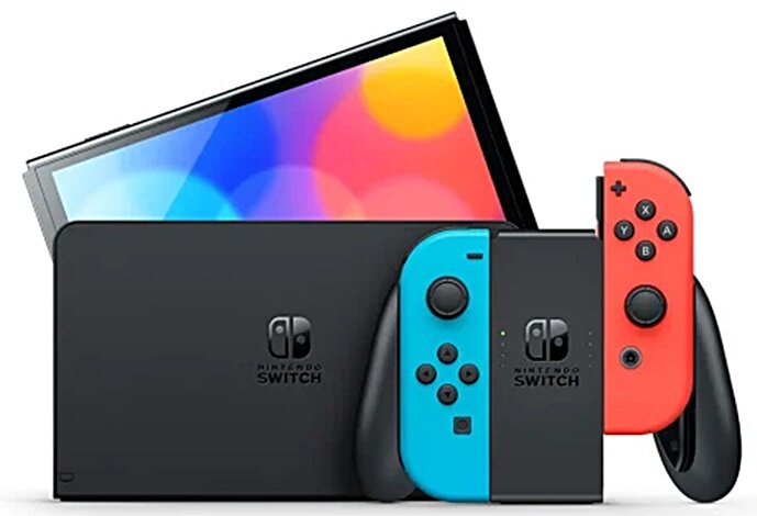 Konsola NINTENDO Switch Oled Czerwono-niebieska cena, opinie