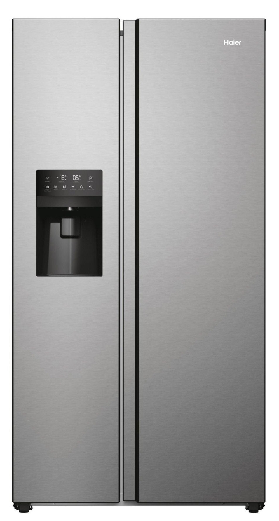 のりへい Lodówka HAIER HSR5918DIPB Side by Side 177.5cm Kostkarka