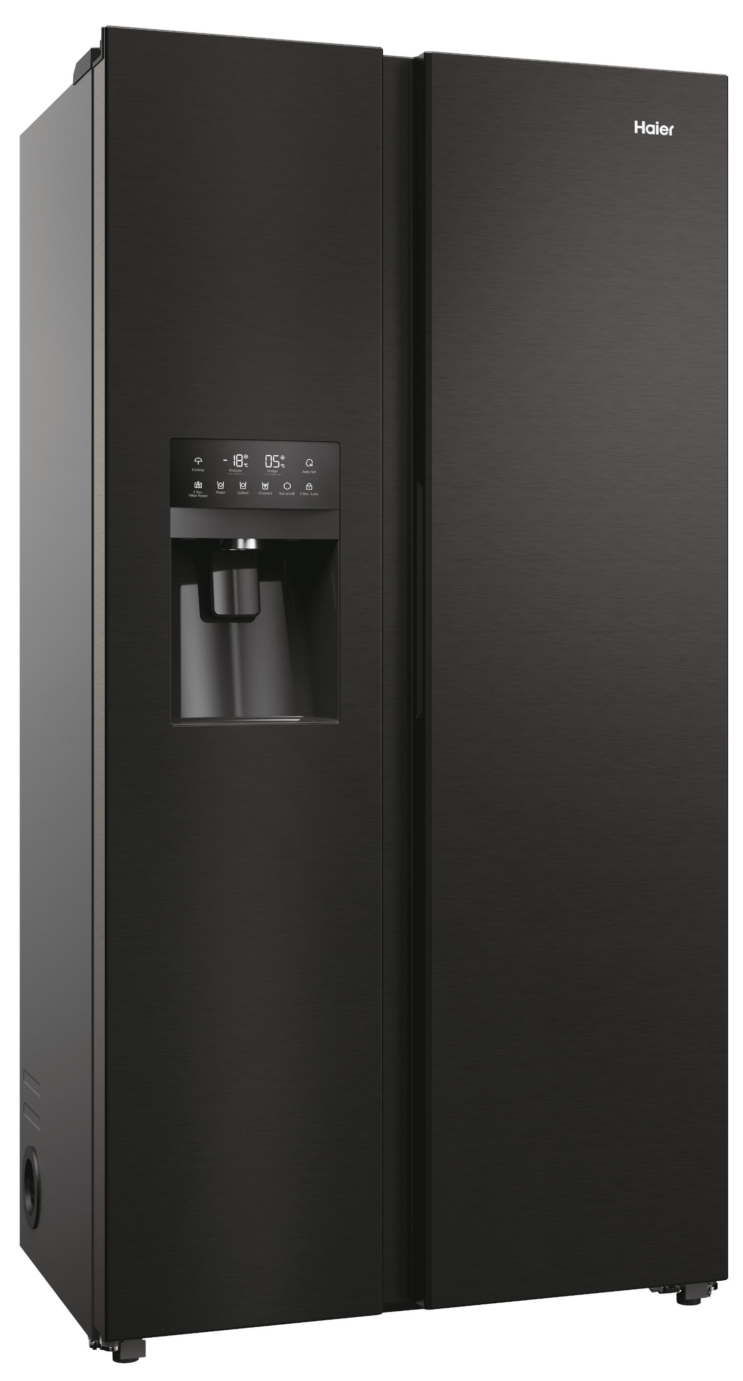 Lodowka-HAIER-HSR5918DIPB-bok-