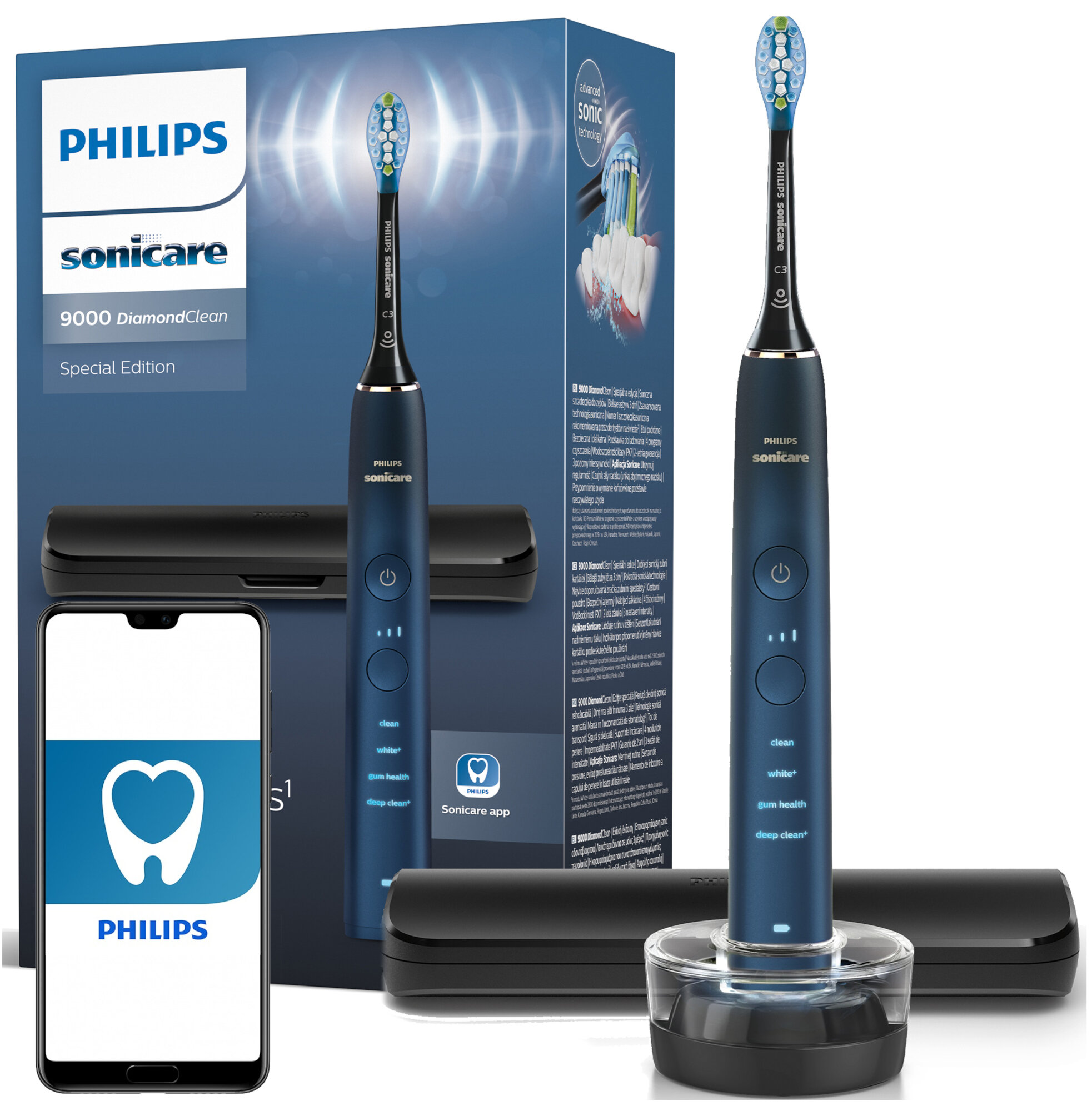 Szczoteczka soniczna PHILIPS Sonicare 9000 DiamondClean