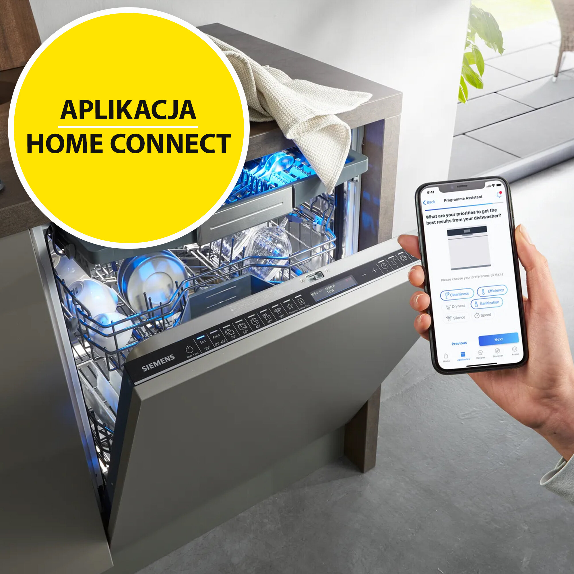 Zmywarka SIEMENS SR61HX16KE VarioSpeed Plus cena, opinie, dane