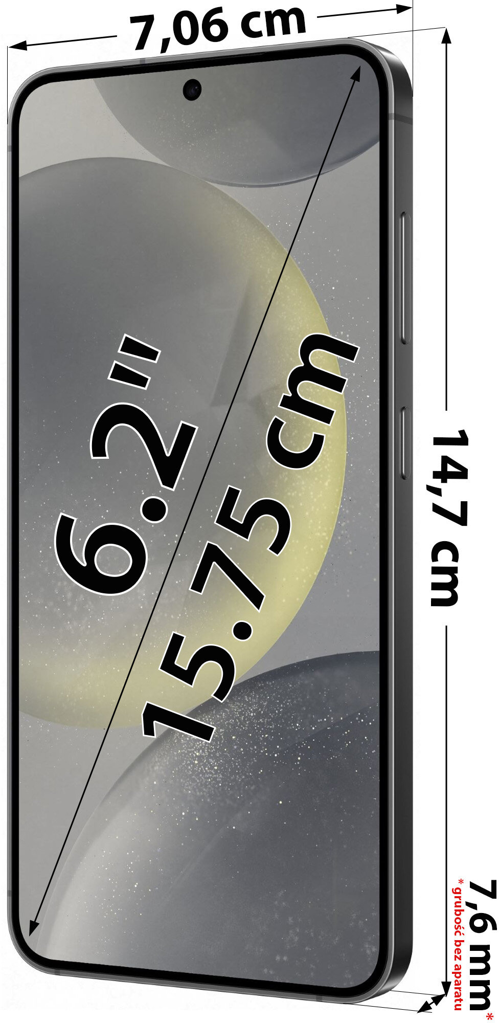 Smartfon SAMSUNG Galaxy S24 5G 8/256GB 6.2