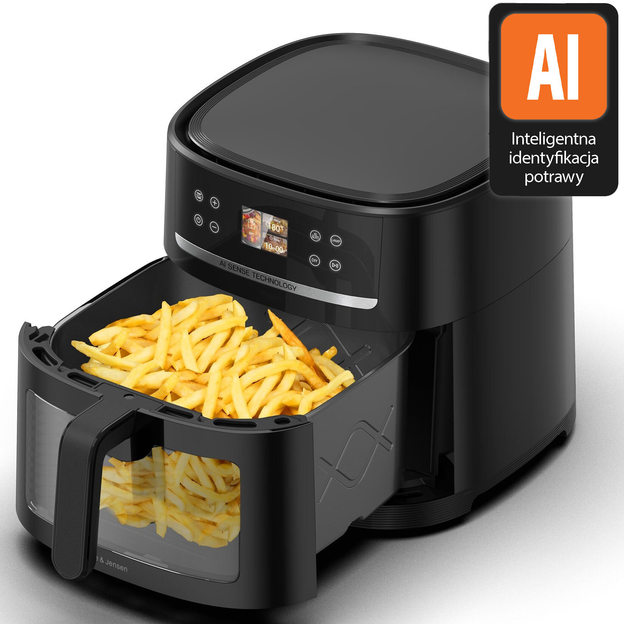 その他 Air fryer Air Fryer Frytkownica beztłuszczowa GÖTZE & JENSEN AF800K AI 8l z