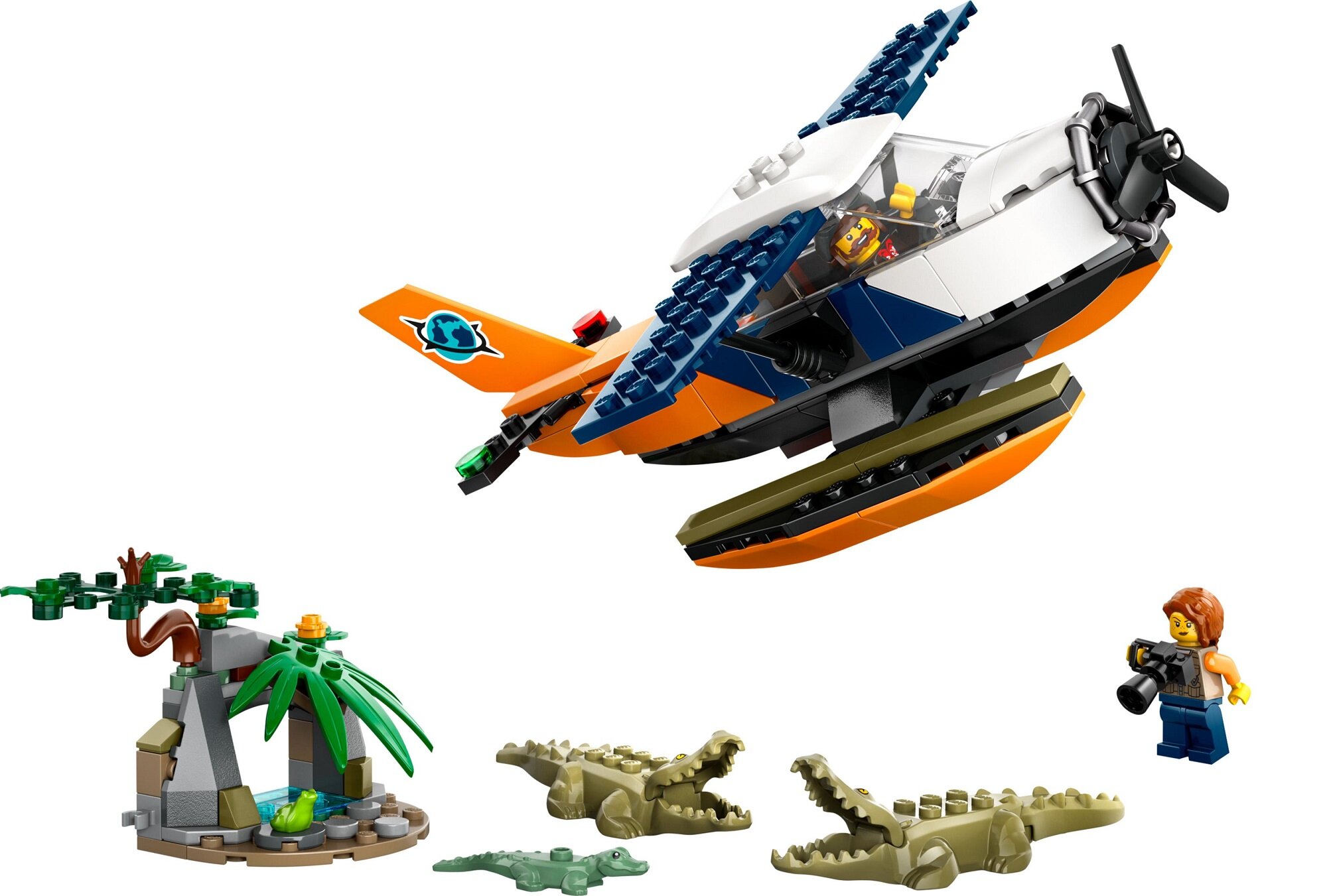 LEGO 60425 City Wodolot badaczki dżungli cena, opinie, dane