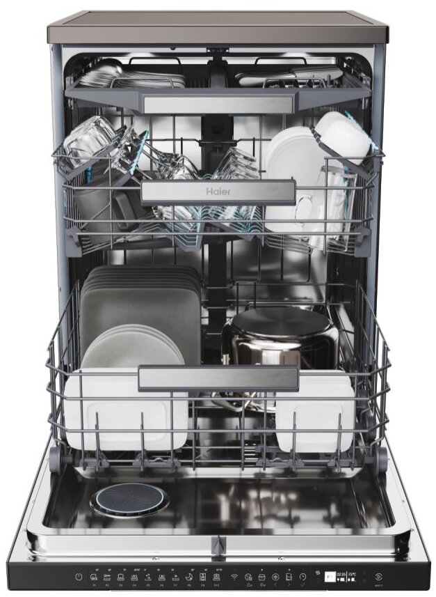 Zmywarka HAIER I-Pro Shine 5 XF 6B0M3PDA AI Smart, PartLight