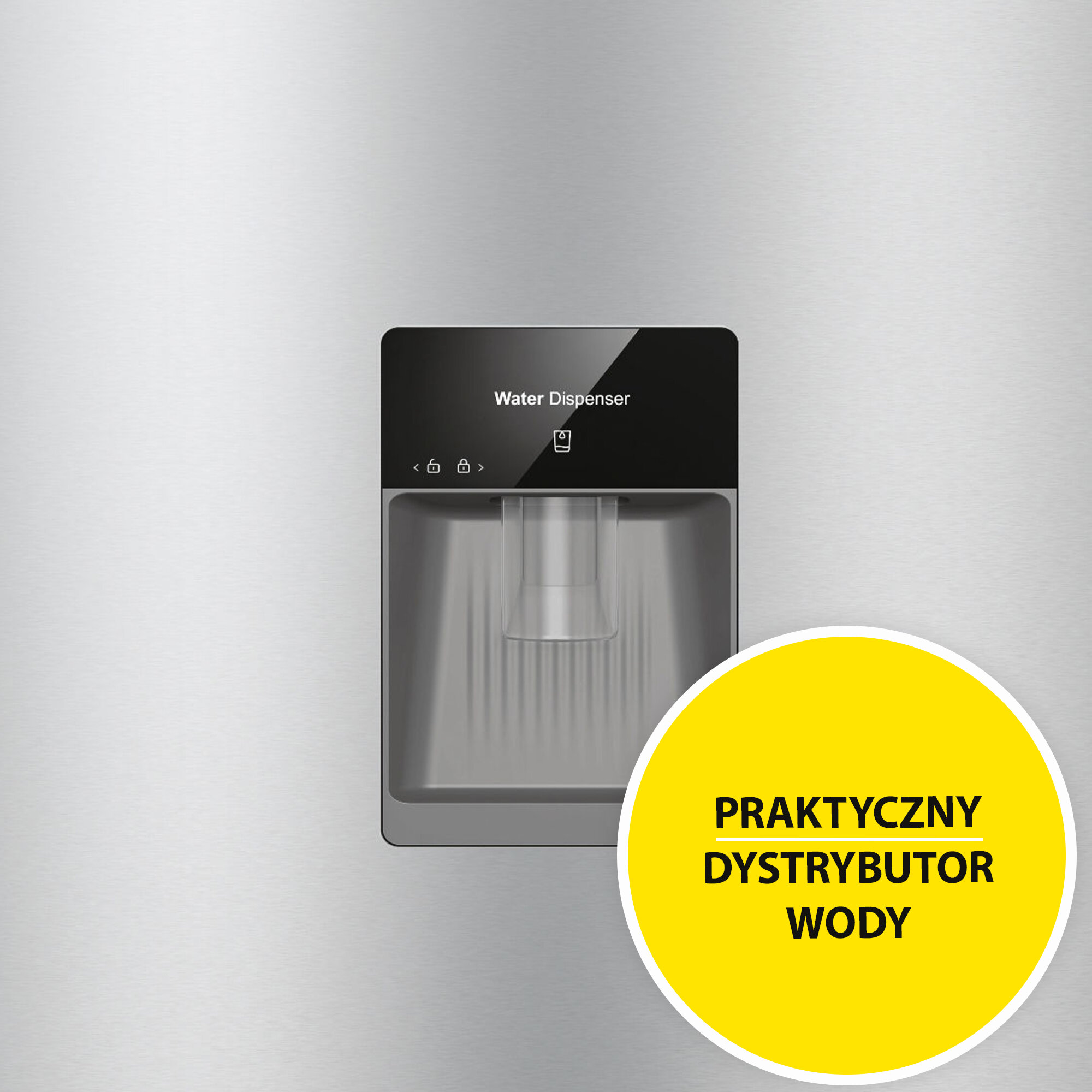 【 casia 】 Lodówka CANDY CCG1S 518EWX 179.4cm Stal nierdzewna cena, opinie