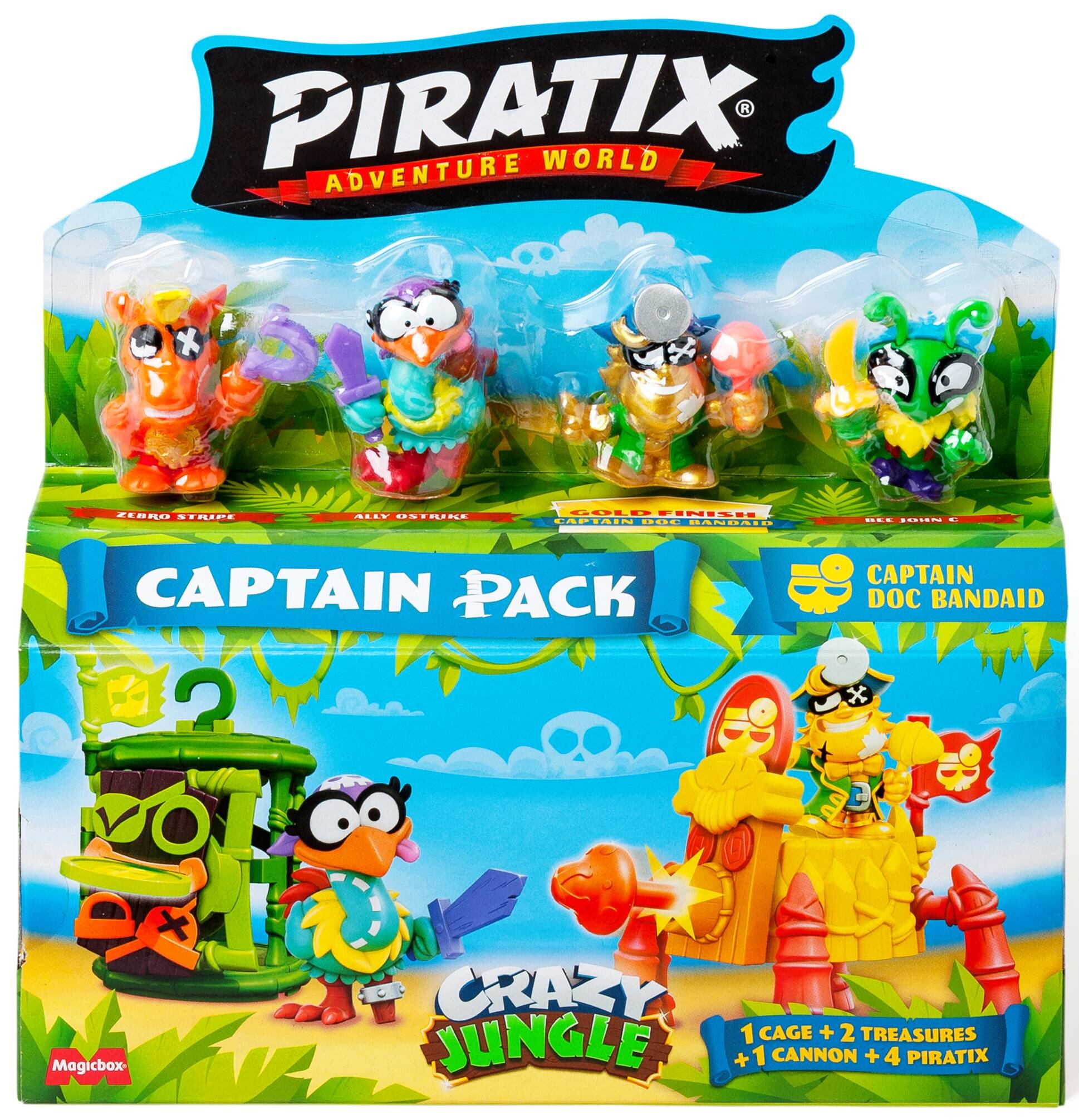 Zestaw figurek MAGIC BOX Piratix Adventure World Crazy Jungle