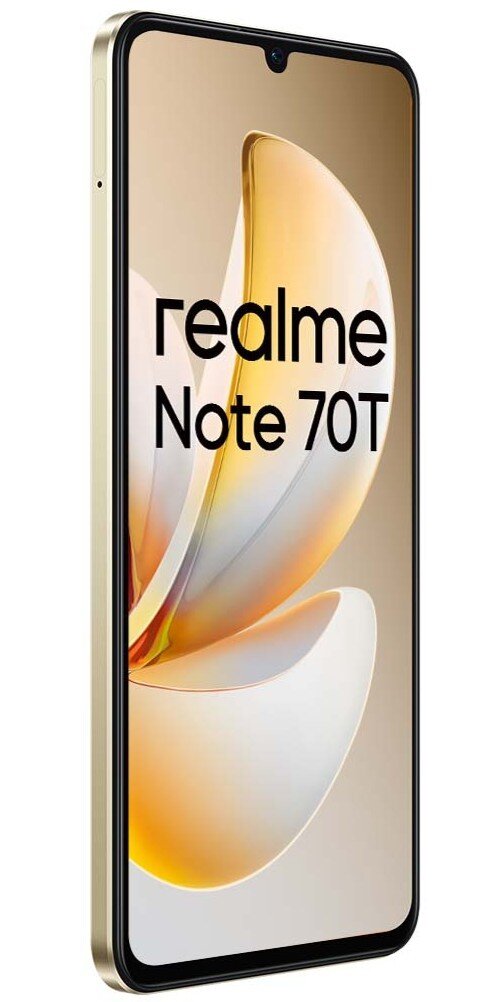 realme Note 70T 4GB RAM 128GB ROM ゴールド realme Note 70T 4/128GB złoty